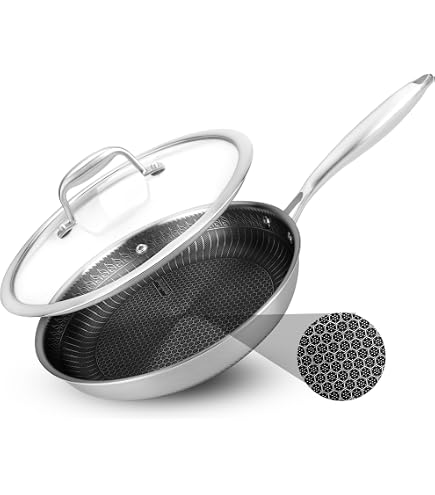 Russell Hobbs Classic Collection COMBO-7550A - Set 5 Padelle In Acciaio Inox (14-24cm) + 4 Utensili Da Cucina, Argento