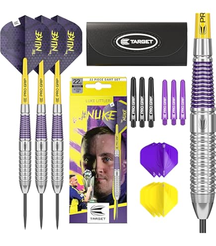 Amazon | WINMAU Michael van Gerwen MvG Adrenalin Tungsten Steeltip