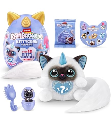 【新品】レインボーコーンズ マーメイドコーン (ネコ) おもちゃ 何がでるかな？ レインボーコーンズ マーメイドコーン