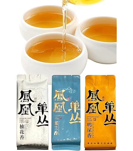 Amazon.co.jp: 鳳凰単叢茶鴨屎香新茶蜜蘭香潮州功夫茶烏龍茶濃香型缶