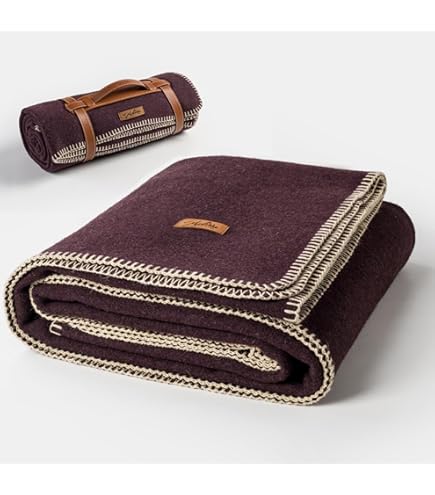 Amazon.co.jp: Woolly Mammoth Woolen Company ウールブランケット