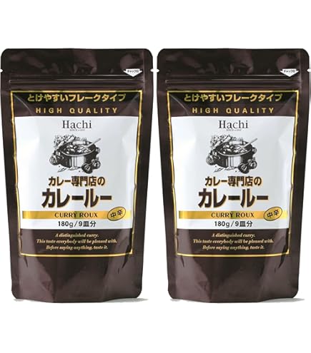 Amazon | ハチ食品 カレー専門店の 黒カレールー 中辛 1kg×12個入