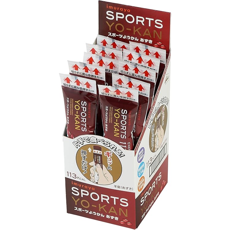 Amazon.co.jp: 井村屋 5本入スポーツようかん あずき 40g×5本 : 食品