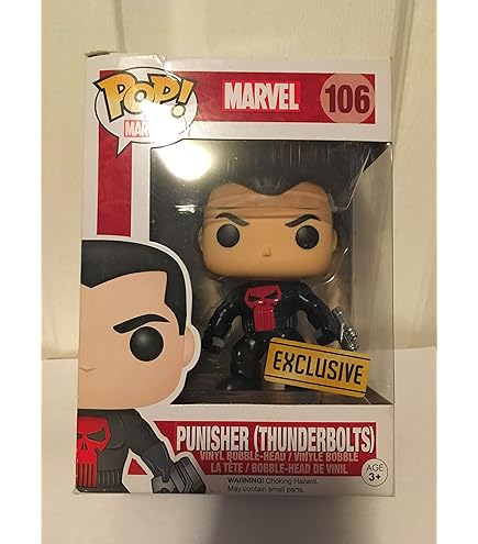 Funko Punisher POP! Marvel Punisher Exclusive Vinyl Bobble