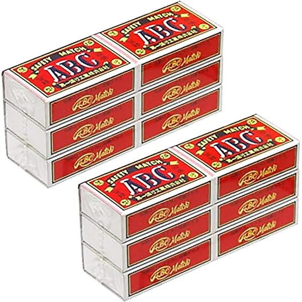 Amazon.co.jp: 日東社 パイプマッチ 徳用 家庭型 (1個) マッチ 防災