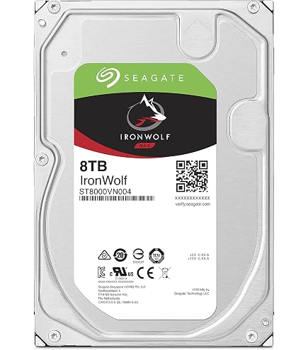 ST8000DM004 Barracuda (8TB HDD 3.5 inch SATA 6G 256MB): Internal