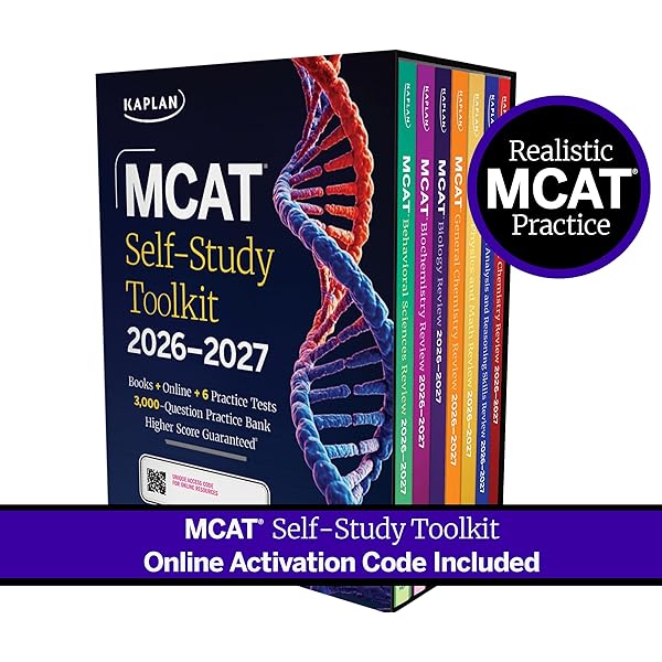 MCAT Complete 7-Book Subject Review 2020-2021: Online + Book + 3