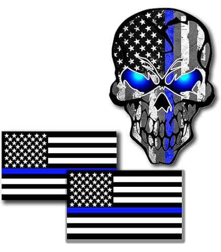 Reflective Punisher Skull Decal – Glossy Vinyl Sticker For Cars, Trucks, Helmets & More