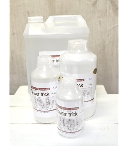 Amazon.co.jp: プリザーブド加工液 ミスティー Mysty 脱色用 500ml