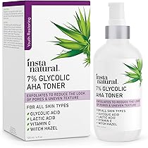 glycolic acid exfoliating toner