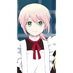乙女ゲームのヒロインで最強サバイバル iPhoneSE/5s/5c/5 壁紙 視差効果 アリア