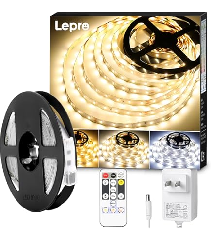 Amazon | ledテープライト 5m ルチカラー 雷云灯 LEDテープ