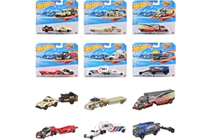 ホットウィール(Hot Wheels) トラック フリートアソート 乗り物おもちゃ ミニカー 6台入り BOX販売 3歳から マルチ HYT56-986D