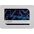 Crucial MX500 1TB SATA 2.5-inch 7mm Internal SSD, 1000, CT1000MX500SSD1, Blue/Gray