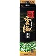 雲海酒造 そば雲海黒麹 パック [ 焼酎 25度 1800ml ]
