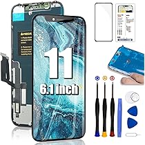 Amazon | OFFOF for iPhone 11 液晶パネル 画面交換 フロント