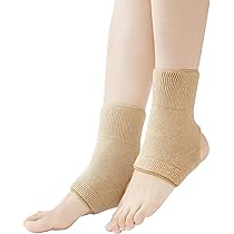 Amazon | セルヴァン 遠赤シルク足首サポーター 2枚組 グレー