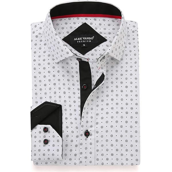 Pacinoble Mens Long Sleeve Fashion Luxury Design Print Dress Shirt, Gold8,  Large : Amazon.com.au: Clothing, Shoes & Accessories