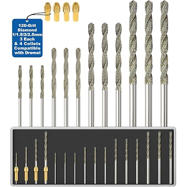 HUHAO 10-Pack Cobalt Drill Bit Set 1.5mm – M43 High-Speed Steel Twist Jobber Bits For Stainless Steel, Iron, Copper & Aluminum