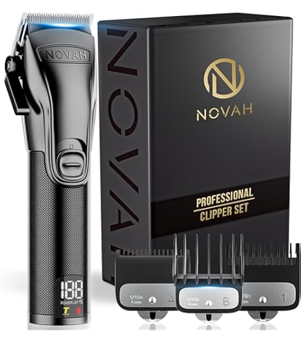 Amazon.co.jp: Novah® 男性用プロフェッショナルバリカン
