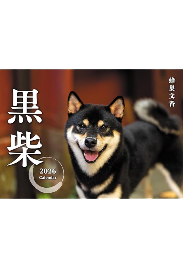 Amazon.co.jp: 黒柴カレンダー 2025（壁掛け） ([カレンダー]) : 蜂巣