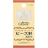 クロバー(Clover) ビーズ針 取合せ 超極細針 6本入り 57-226