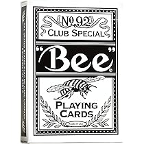 Amazon.co.jp: Bee Signature シリーズ トランプデッキ ブラック 