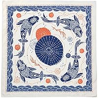 NEMETH バンダナハンカチ 茶色 NEMETH バンダナハンカチ 茶色 CHRISTOPHER NEMETHのストール