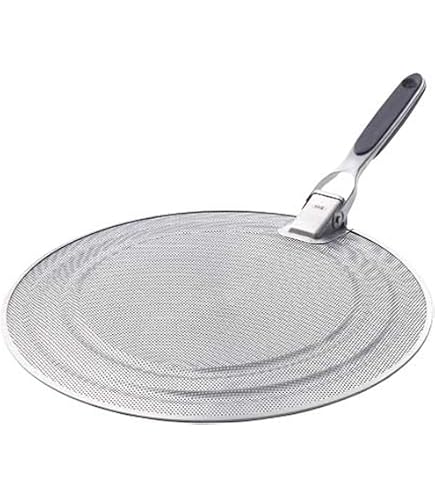 Chef Aid Spatelscherm 26 Cm Zilver - Effectief Bescherming Tegen Vetspatten In De Keuken