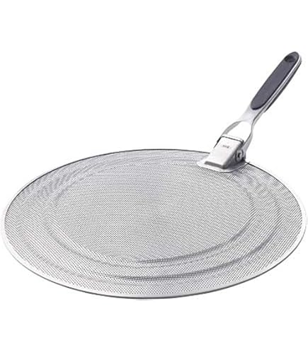Chef Aid Spatelscherm 26 Cm Zilver - Effectief Bescherming Tegen Vetspatten In De Keuken