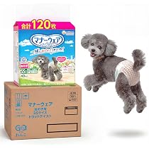 Amazon.co.jp: マナーウェア 女の子用 SSS 超小型犬 132枚 犬用