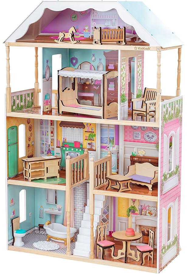 925 storeKidKraft Zoey with Dollhouse 18 Accessories Include EZ
