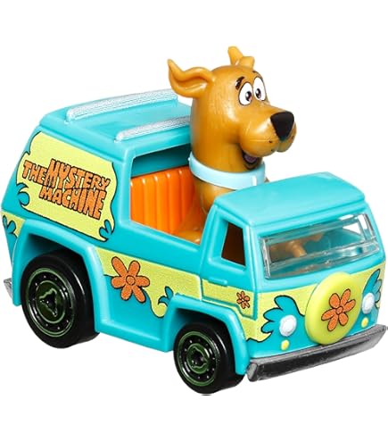 Hot Wheels Scooby Doo DieCast Box Mistery Machine - Scale 1:64 cm