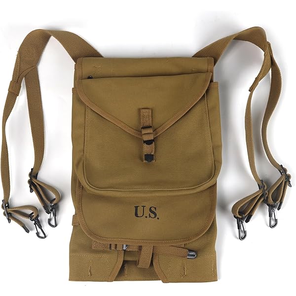 Amazon.co.jp: WW2 US M7 ガスマスクバッグ M5 ヴィンテージ