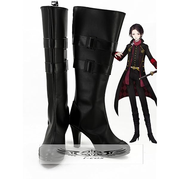 コスモンド製 刀剣乱舞 歌仙兼定 コスプレ 衣装 靴セット 刀剣乱舞 歌仙兼定 コスプレ靴/ブーツ コスプレ衣装
