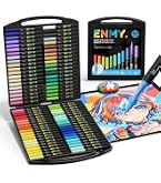 Amazon | ENMY 80色セット 直液式 アクリルマーカー イラストマーカー
