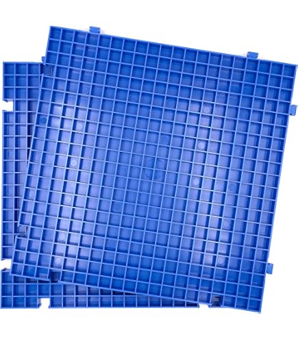 Juexica 4-Pack Stained Glass Work Surface - 12"x12" Heat Resistant Homasote Boards (1/2" Thick)