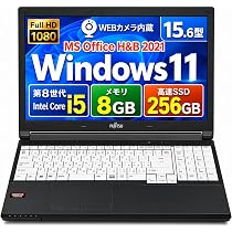 Amazon.co.jp: 【整備済み品】 ノートパソコン 富 士 通 LIFEBOOK 第8
