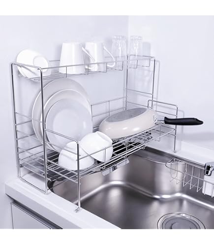 Amazon｜TUBASAN 公式ショップ 燕三条 スリム 水切りラック ステンレス