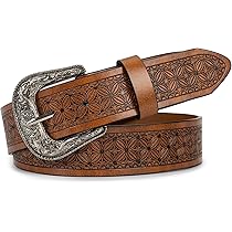 ＠美品 ビンテージ ウエスタン レザー ベルト② カウボーイ Amazon | ヴィンテージ ウェスタン カウボーイベルト レディース