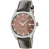 [ハミルトン] Jazzmaster ジャズマスター GENT ブラウン 文字盤 ステンレススチール サファイヤガラス クォーツ 40MM スイス Watch 時計 腕時計 ブランド H32451801 メンズ グレー [並行輸入品]
