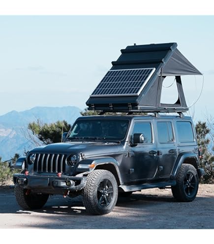 Amazon.co.jp: BOOMLATU 2人のインフレータブルカールーフトップテント