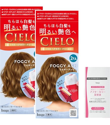 Amazon | (白髪染め) シエロ ヘアカラー クリーム 3GG (セピア
