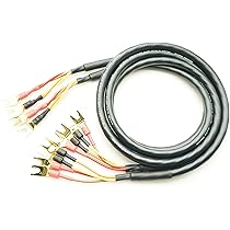 Amazon | MOGAMI 2972 バイワイヤリング対応 2本ペア 24K純銅Y