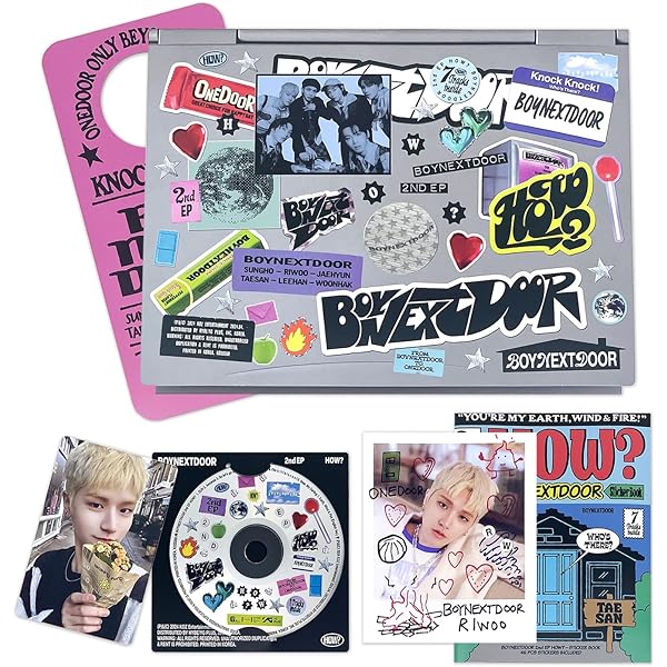 BOYNEXTDOOR - 1ST SINGLE ALBUM [WHO!] (CRUNCH Ver.) Out Box +