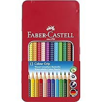 FABER-CASTELL - ファーバーカステル 色鉛筆 Amazon.co.jp: ファーバーカステル カラーグリップ水彩色鉛筆 12