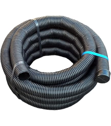 Amazon.co.jp: 暗渠パイプ Φ50×100m×1巻 穴あき (キャップ・ソケット