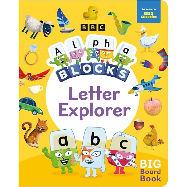 Amazon | Alphablocks A-Z: A Lift-the-Flap Book (Numberblocks Lift