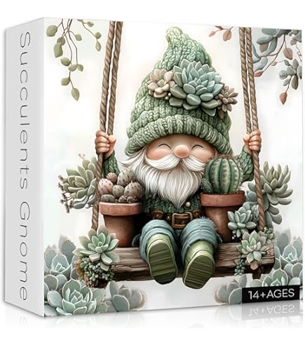 1000-Piece Ocean Sailing Gnome Jigsaw Puzzle - Cute Seashell & Starfish Art For Adults