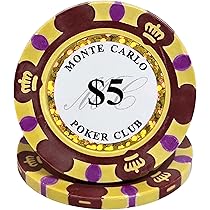 Amazon | モンテカルロ カジノチップ ポーカーチップ バカラチップ